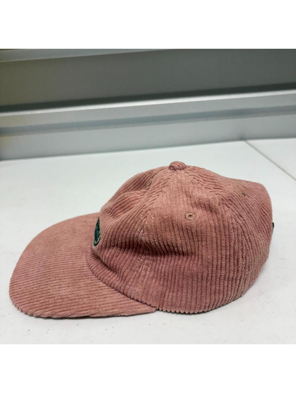 Surf Cords Pink Corduroy Strapback Hat Surf Skate Streetwear Dad Cap Logo - Picture 4 of 6
